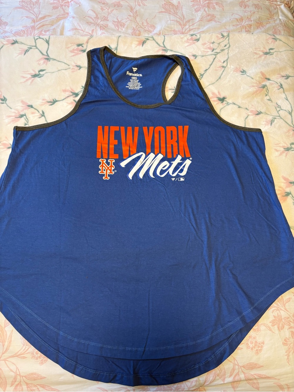 Fanatics Blue New York Mets Graphic Women's Tank Top New never used